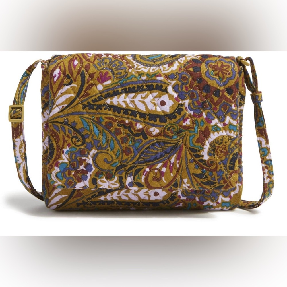 Vera Bradley Small Flap Hipster Buta Spray Print